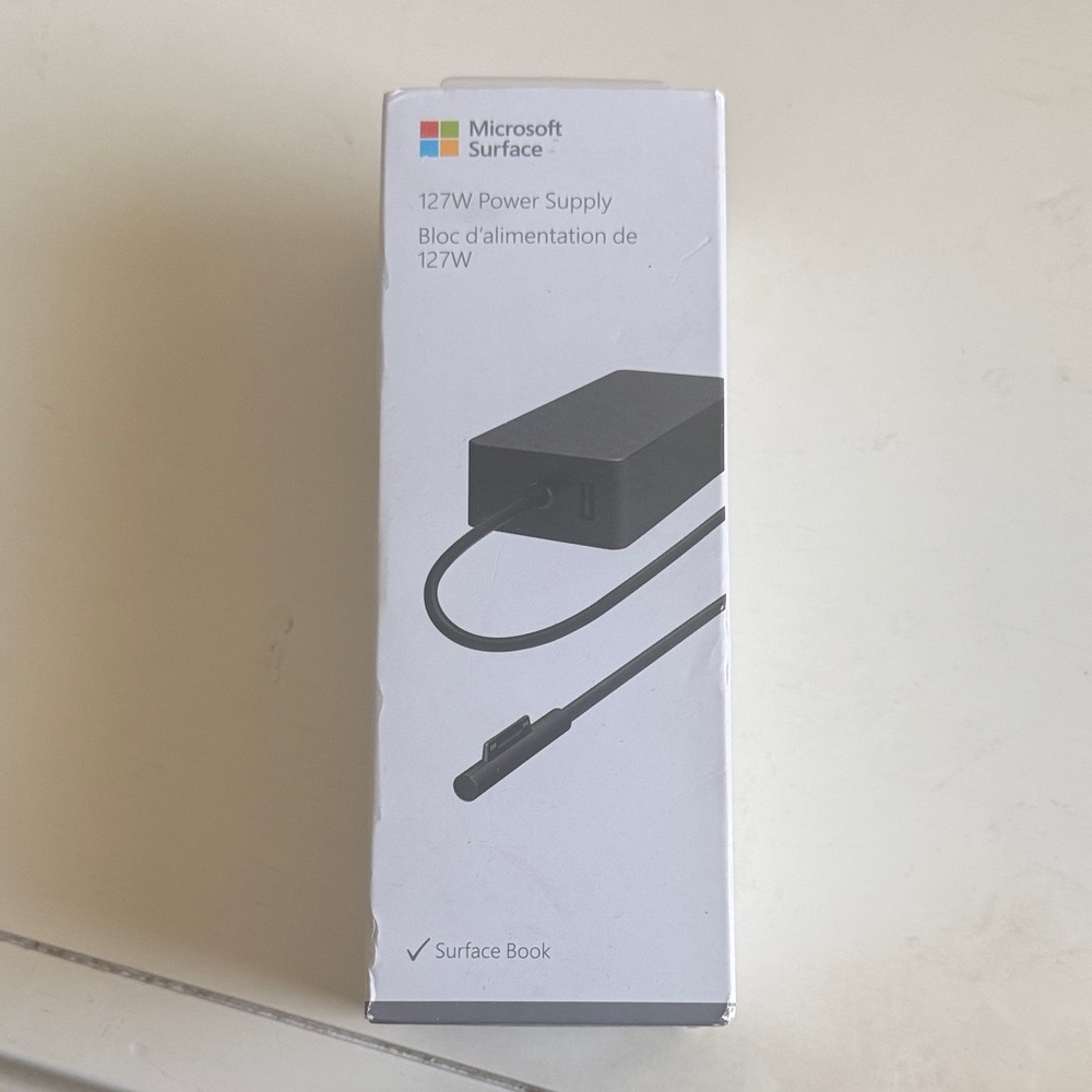 Microsoft Surface Black Power Supply Adapter